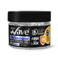 wide wave professional hair styling gel clear 350 Gram